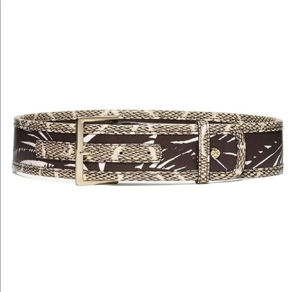 Tory Burch Women's Square Buckle Mixed Belt -  XS - Picture 5 of 12